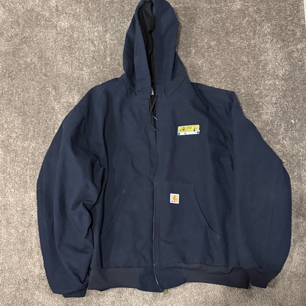 Carhartt Dark Blue Hooded Jacket